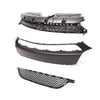 Front Bumper Cover Kit & Upper & Lower Grille Replacement