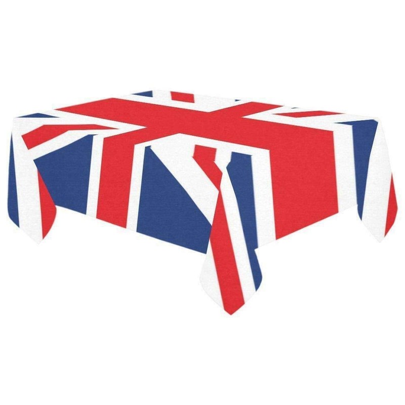 Union Jack Theme Party Plastic Tablecloth Table Cover 120x180 King's