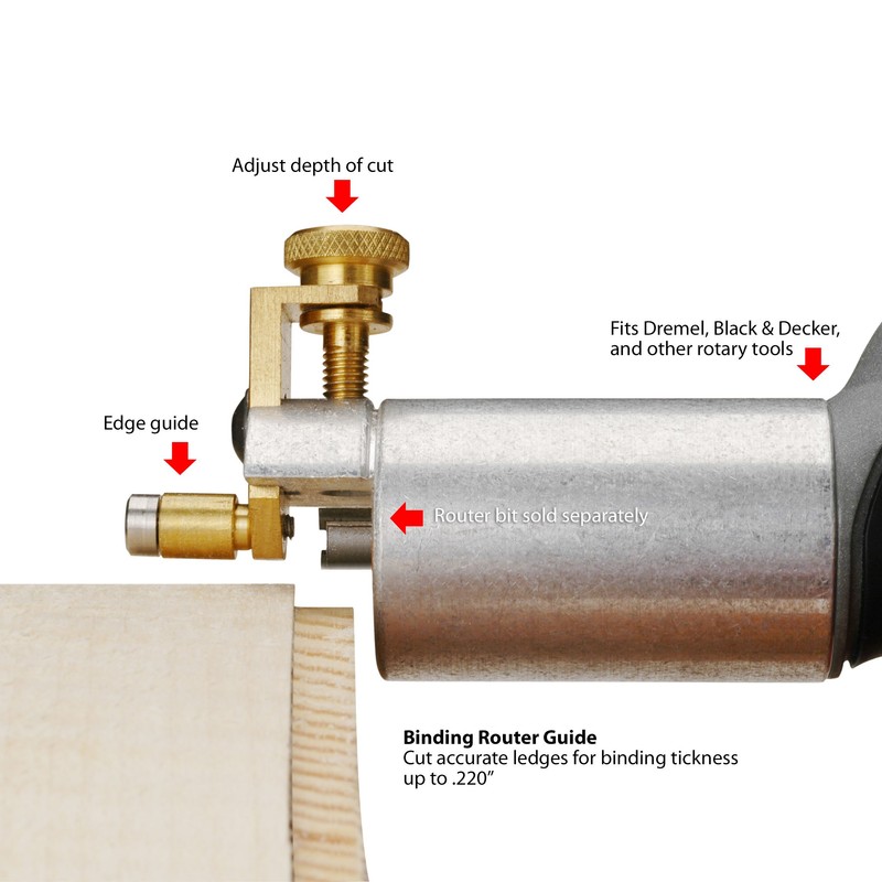 StewMac Binding Router Guide
