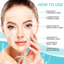 Wrinkle Patches,160 Pieces Anti Wrinkle Patches, forehead wrinkle patches,Wrinkle facial patches for Sagging Skin,Smoothing & Fade Fine Lines,Under Eye Mask for Puffy Eye,Remove Wrinkle for Anti Aging