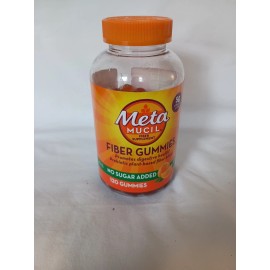 Metamucil Sealed Metamucil Fiber Sugar Free Orange Flavor 120 Gummies Exp 08/2027