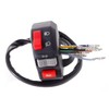 Schaltereinheit universal Blinker, Hupe, Licht Mofa, Moped