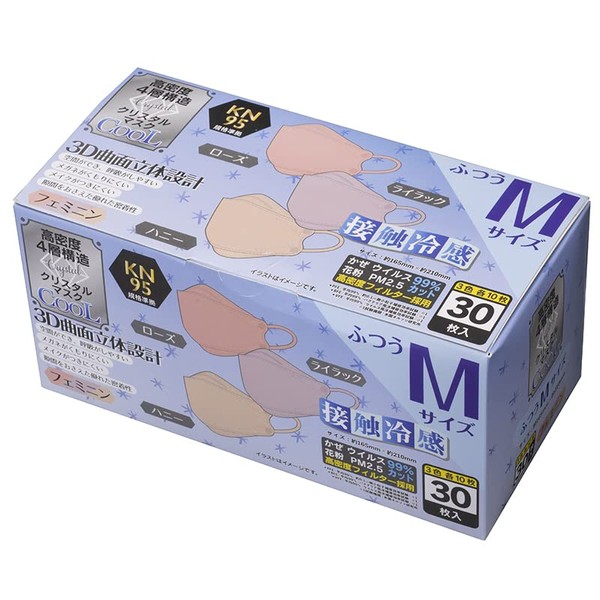 [AENA] 4 Layer Structure, Cool Touch Sensation, Non-woven Mask (Feminine