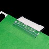 Jovitec 120 Sets Hanging Folder Tabs and Inserts Clear Plastic