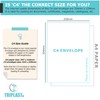 Triplast 10 x A4 C4 Manilla Hard Board Back Envelopes