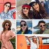 Kelens Vintage Sunglasses Polygon Polarised Sunglasses Women Men Metal UV400
