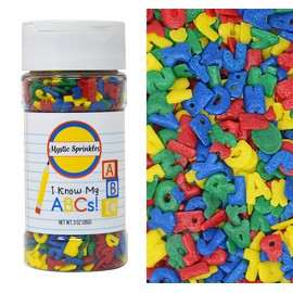 Mystic Sprinkles I Know My! Confetti Mixes 2.7oz Bottles (ABCs)
