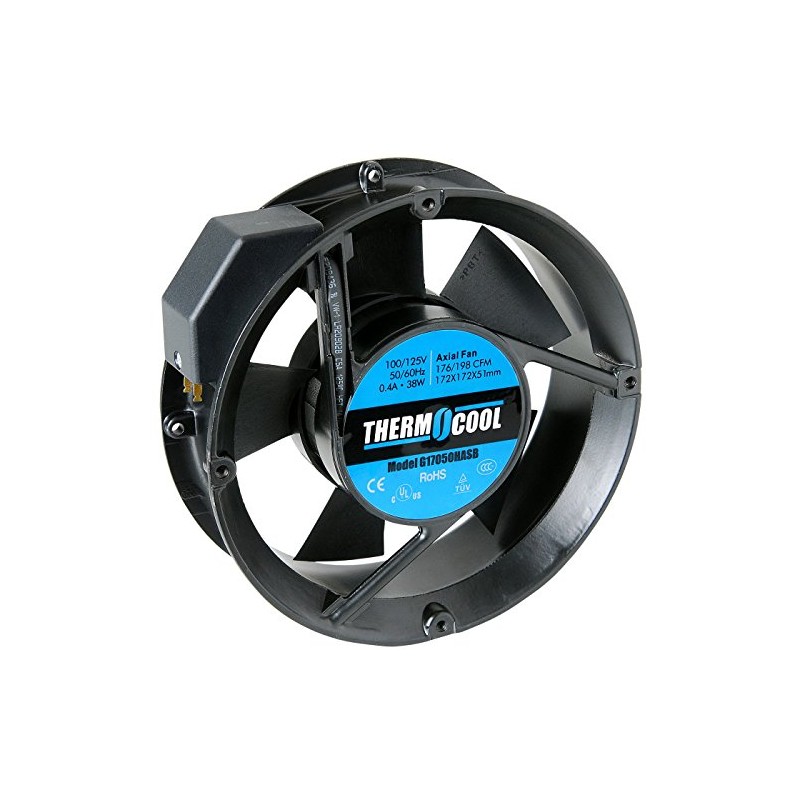 Thermocool 110 VAC Equipment Cooling Fan 172 x 51mm Ball