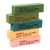 5Pcs Fret Eraser Dust Cleaner Fretboard Scrubber String Polishing Tool