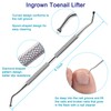 Hochwertiges Fußnagelknipser-Set für eingewachsene oder dicke Zehennägel, professionelle Fußnägel, Trimmer