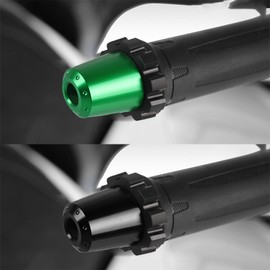 OXLLONE Motorcycle Cruise Speed Control with Throttle Lock for Z900 2017-2021 Z900RS 2018-2021 Vulcan S ABS 2015-2021-Green