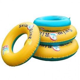 Adult AB Shell Inflatable Swimming Tube with Handle, Large 100cm, Thick Lettering Design Shell 100 (With Handle) 5ea