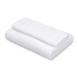 HeroBasic - 1 Duschtuch (70 x 140 cm) und 1 Handtuch (35 x 75 cm), 100 % Baumwolle, weich, 2er-Pack