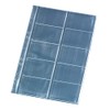 Herlitz 5894209 Business Card Case A4 with 10 Compartments, Clear,