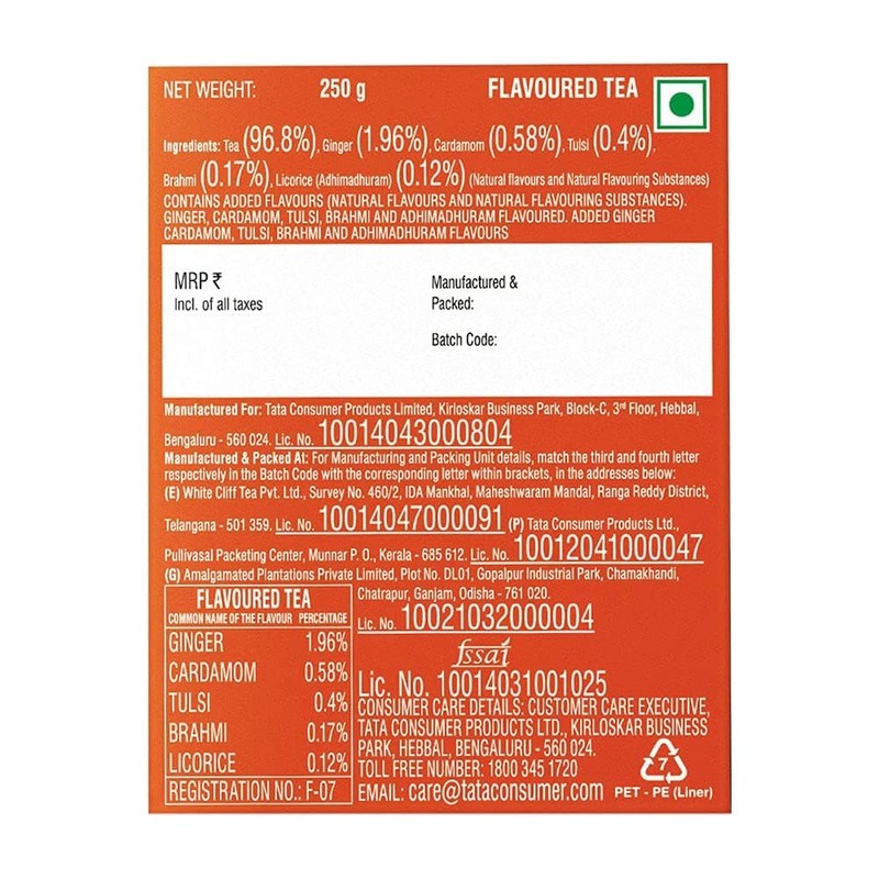 TATA Tea Chakra Gold care 250gm