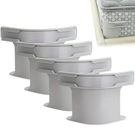 GZGRYTRC 4 pcs Bed Sheet Holder, Heavy-Duty Bed Sheet Clips with Non-Slip Lock Sheet Holders, Secures Fitted Sheet Clips for Mattress Protectors and Blankets, Universal Sheet Holders for Bedding