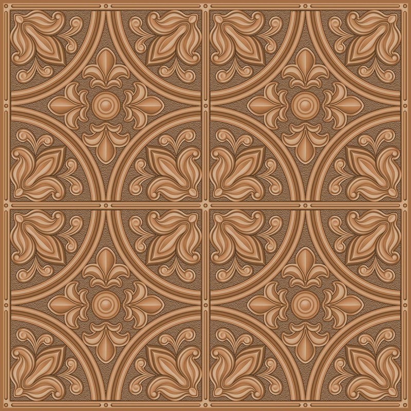 RoomMates TIL4873FLT StickTiles Copper Tin Peel and Stick Tile Backsplash