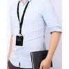 ID Badge Holder with Retractable Lanyard, Badge Holders Reel with