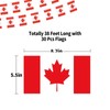 Canada Flags Canadian Small String Mini Flag Pennant Banner Decorations
