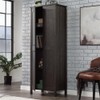 Sauder Select Engineered Wood Storage Cabinet in Blade Walnut Finish
