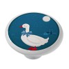 Gotham Decor Country Goose with Bow in The Moonlight Drawer/Cabinet Knob