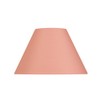 Oaks Lighting 8-inch Cotton Coolie Shade, Pale Pink, S501/8 PP