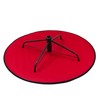 Northlight 33" Red and Black Medium Premium Christmas Tree Mat