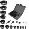 Luckyway 17-Piece Hole Saw Kit, Hole Saw Set, 3/4" to