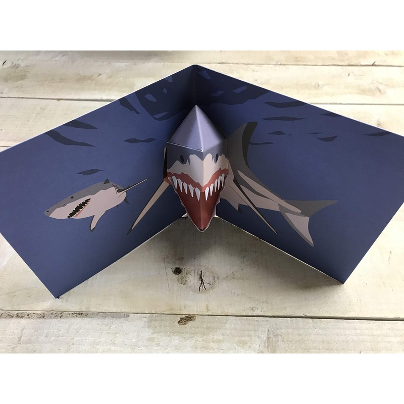 Shark POP-UP Card - Sea Creatures