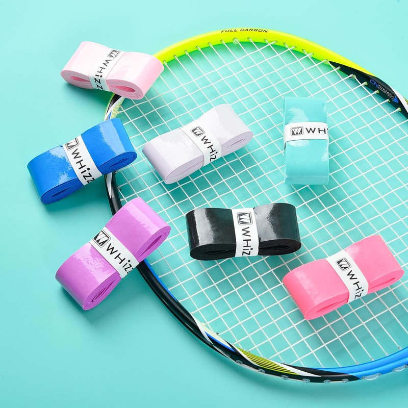 BAIHUALIN Whizz Pack of 12 Tennis Grip Tapes for Badminton,