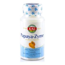 Enzimas Digestivas Kal Tabletas Masticables Papaya Gluten Orgánico