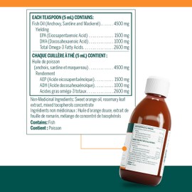 Genestra Brands - Super EFA Forte Liquid - Concentrated Triglyceride Fish Oil in a Great-Tasting Liquid - 200 ml Liquid