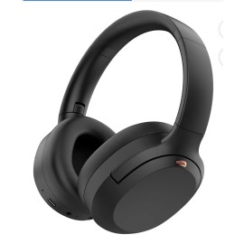 IKT NEW IKT LE824 ANC Active Noise Canceling Headphones Over The Ear Black Wireless