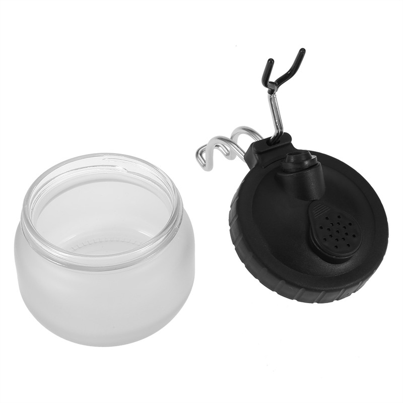 Airbrush Cleaning Pot Holder Paint Jar Bottle Clean Needle Nozzle