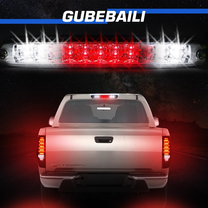 Gubebaili LED Tail Light + 3rd Brake Light Kit Fit