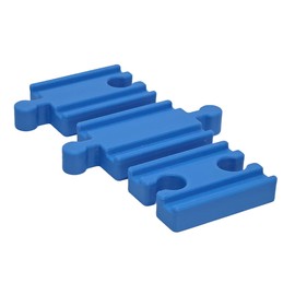 Baymo Male/Female Train Track Adapters to fit Wooden Railway for Kids Age 3 Years & Up - Railway Set Accessories & Add Ons