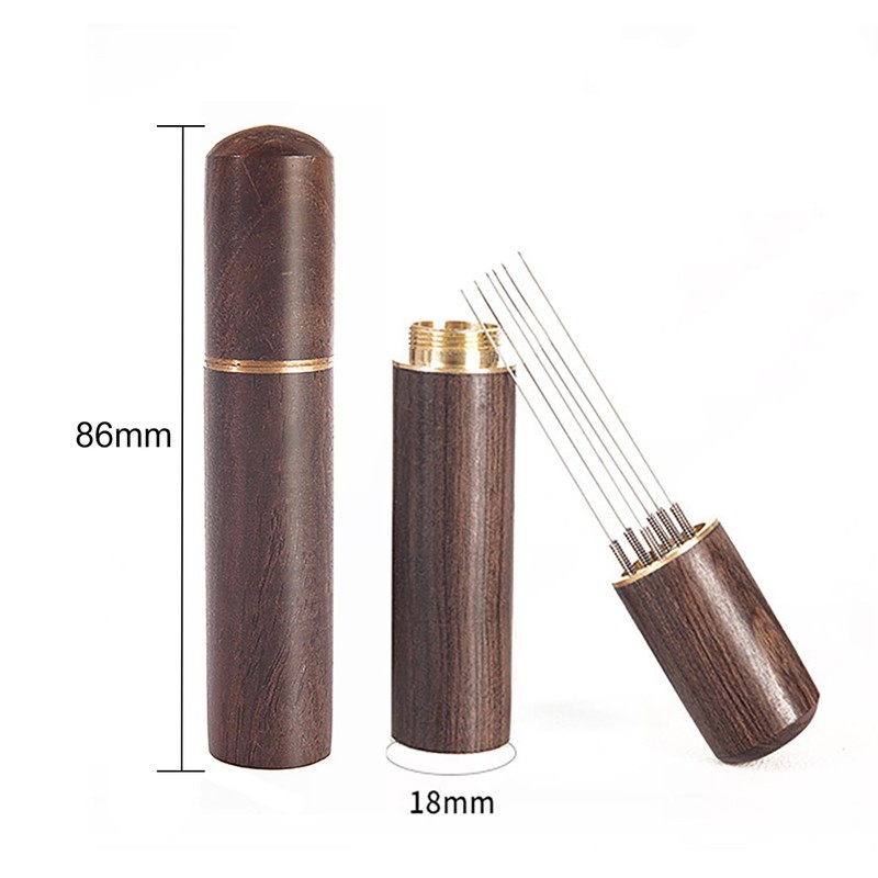 EUZUXU Espresso Coffee Stirrer 6 Needles, Espresso Distribution Tool Coffee