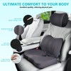 FLORICH 3 PCS Seat Cushion for Carseat Lumbar Support Pillow