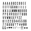 kwmobile Set de Letras para Caja de luz cinematográfica A4-105