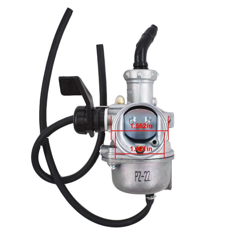 TJHSM Carburetor PZ22 22mm Carburetor Replacement for 110cc 125cc CRF