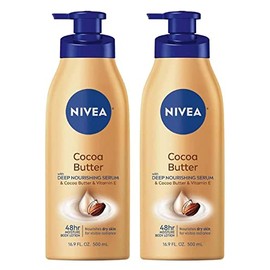 NIVEA Cocoa Butter Body Lotion 16.9 fl. oz. (Pack of 2)