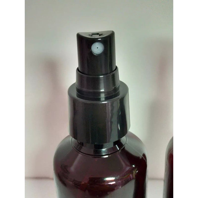 Meliars Pet Ambar 100 Ml Bomba Con Atomizadora R24 Negra