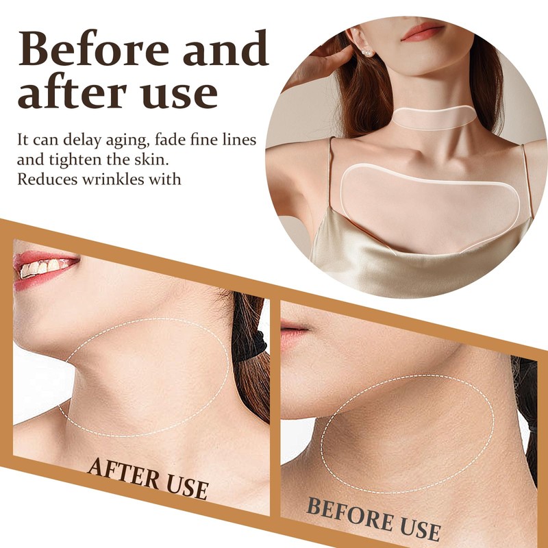 Pacify 6 Pack Silicone Chest Wrinkle Pad & Neck Patches