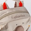 Sigikid Koala Backpack with Embroidered Name Beige / Brown, One