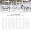 Plastic Hose Connector Barbed Fitting Equal Diameter PE Scratch Resistant