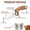 Kids Knife Set for Real Cooking with Educational Ring &