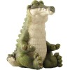 Alligator Buddha statue Meditating Florida Gator Garden Decor