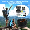 BYCRAY - Kit de Cocina Camping Portatil,16Pcs Utensilios de Cocina