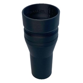 Maker Fixer Male Dust Extraction Adaptor Compatible with DeWalt AirLock, 25mm-100mm OD Outer Diameter, Various Sizes (Male OD 32mm (1.25"))