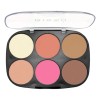 Kit De 4 Paletas De Maquillaje Bissú, Rubores E Iluminadores